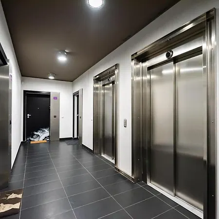 Apartment Qbik Artistic Cityscape Warsaw